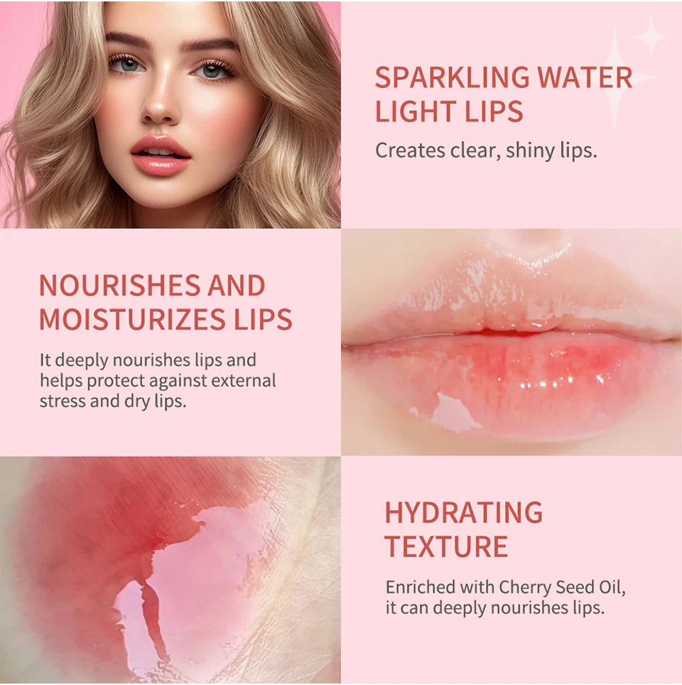 Hydrating Lip Glow Oil for Nourished and Shiny Lips