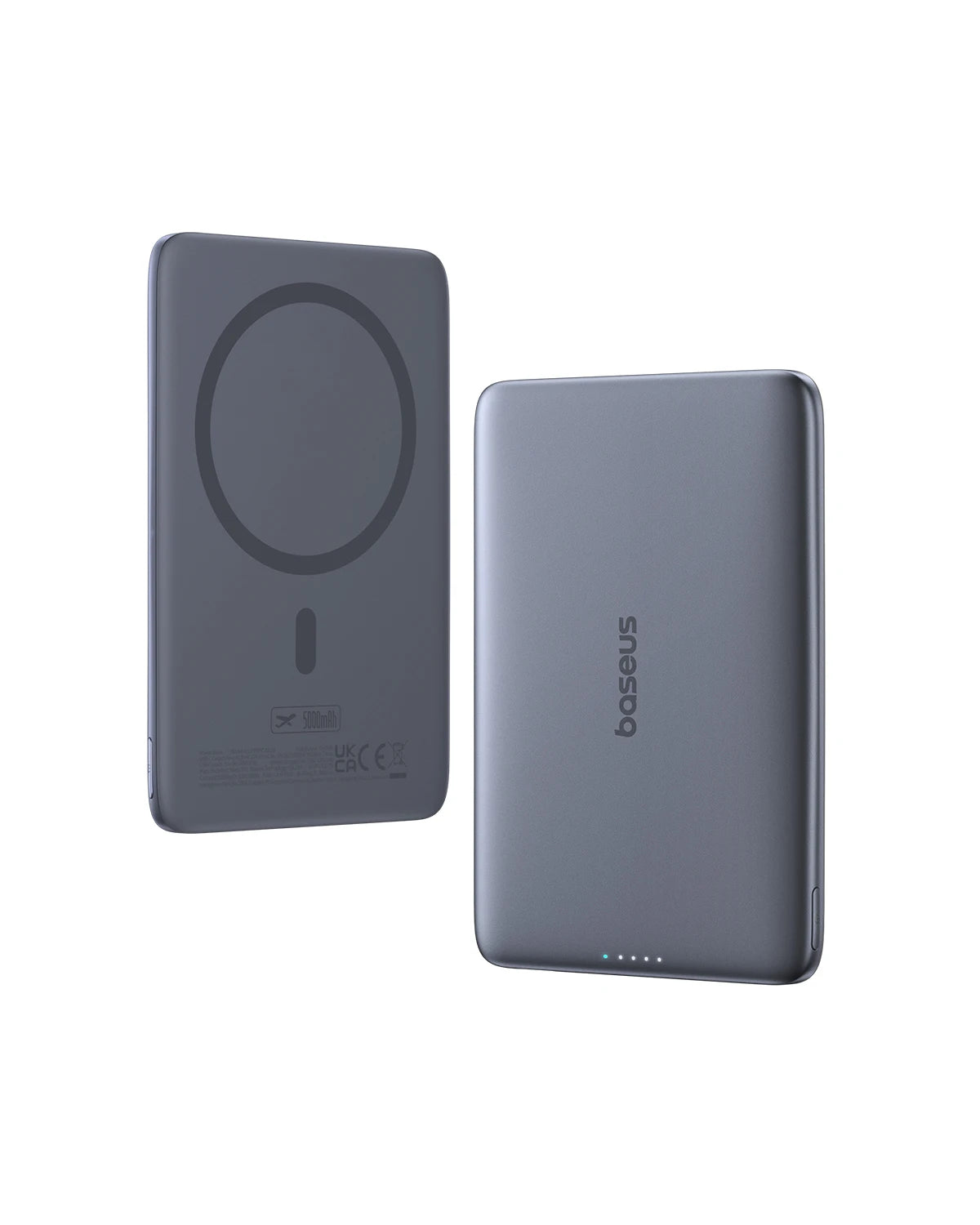 5000mAh Magnetic Wireless Power Bank for Smartphone Fast Charging - 24