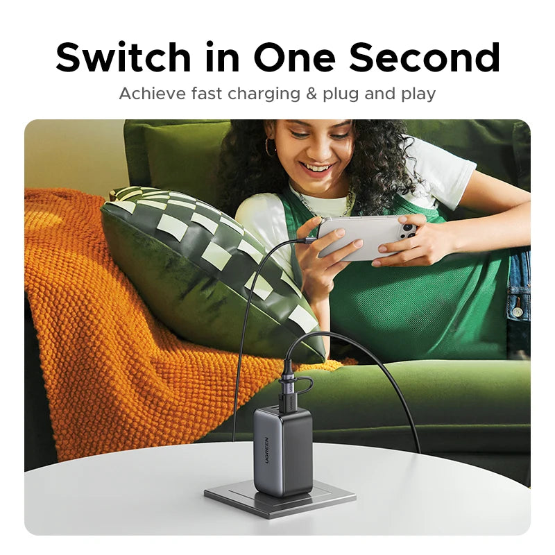 USB-A to USB-C OTG Data Transfer Adapter - 3