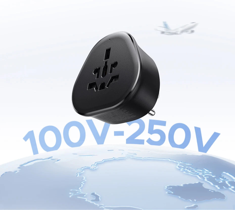 Universal Travel Power Adapter for International EU US UK Outlets