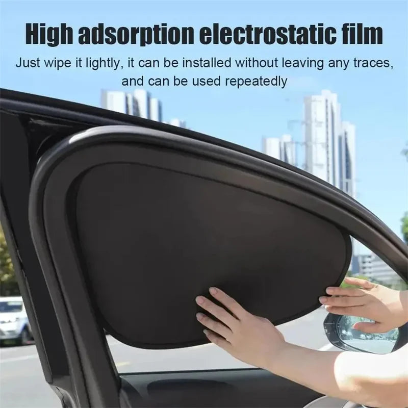 Electrostatic Car Side Window Sun Shade