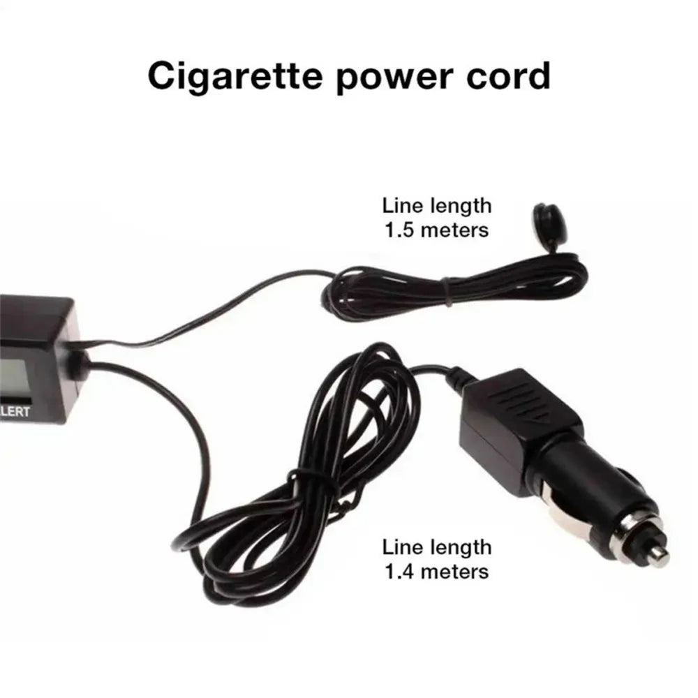 3 in 1 Car Digital Clock Thermometer and Battery Voltage Voltmeter