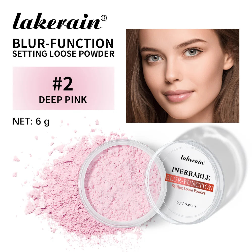 Matte Finishing Loose Baking Setting Powder for Long-Lasting Wear