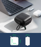 Hard Shell Protective Carrying Case for Earbuds and Small Electronics