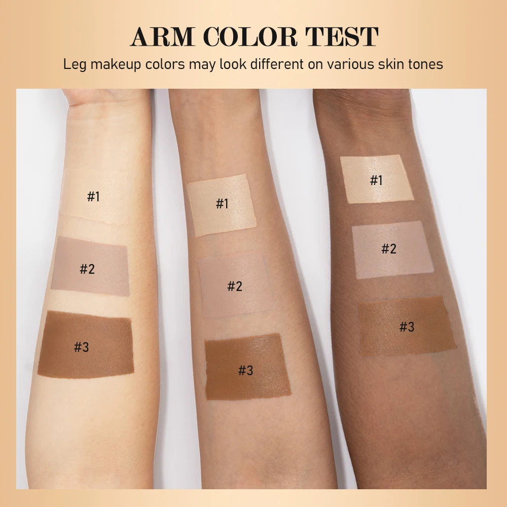 Waterproof Leg Makeup Body Foundation for Flawless Skin