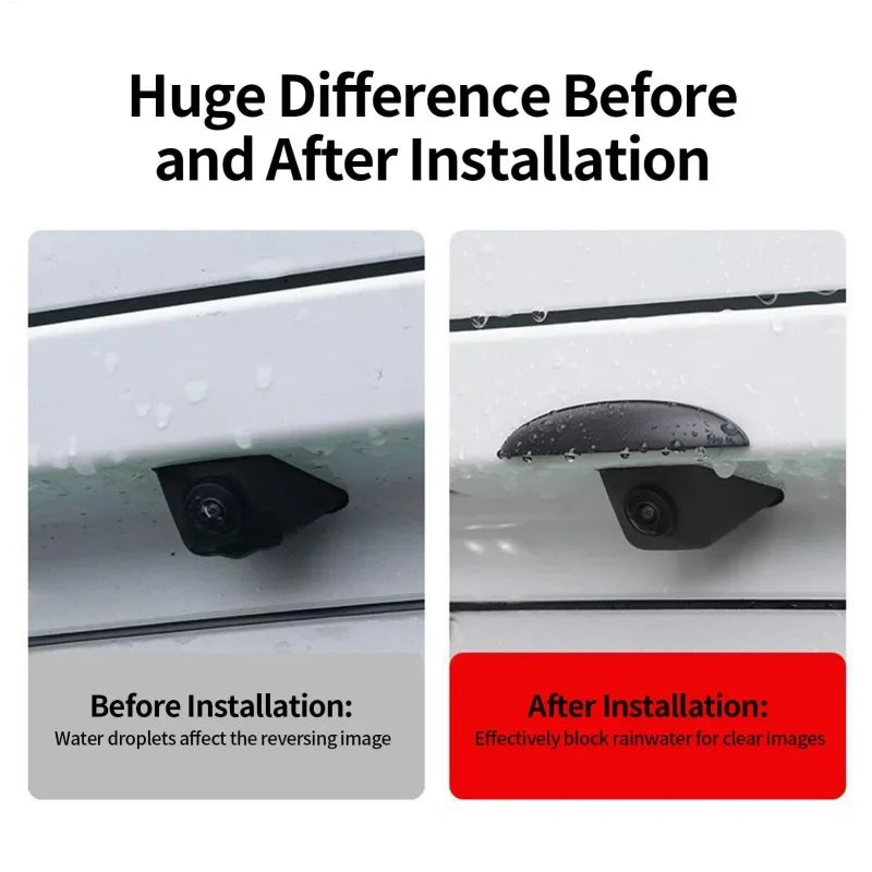 Universal Car Rear View Backup Camera Rain Shield Cover