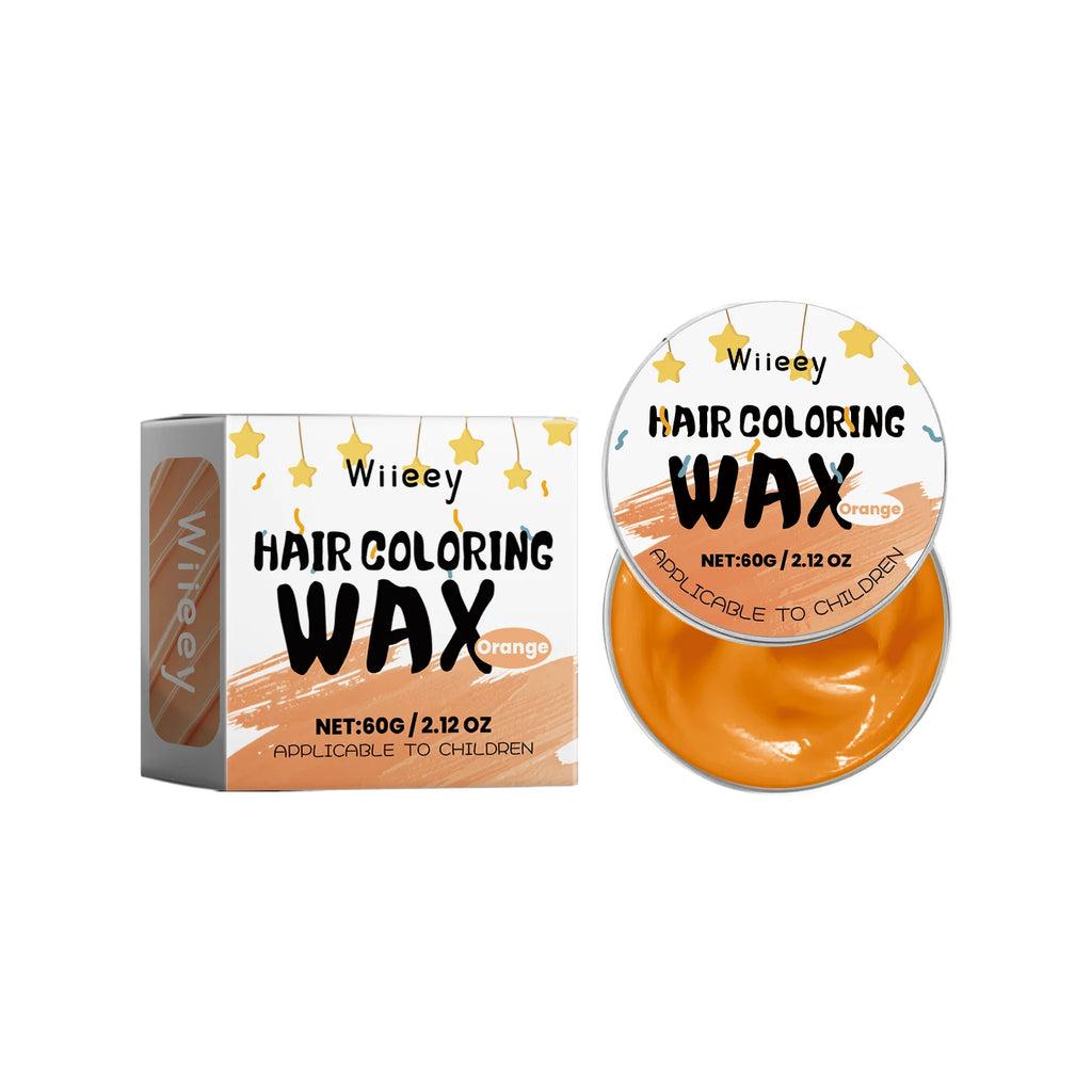 Temporary Hair Color Wax for Kids and Party Styling