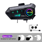 Bluetooth 5.3 Motorcycle Helmet Intercom Headset