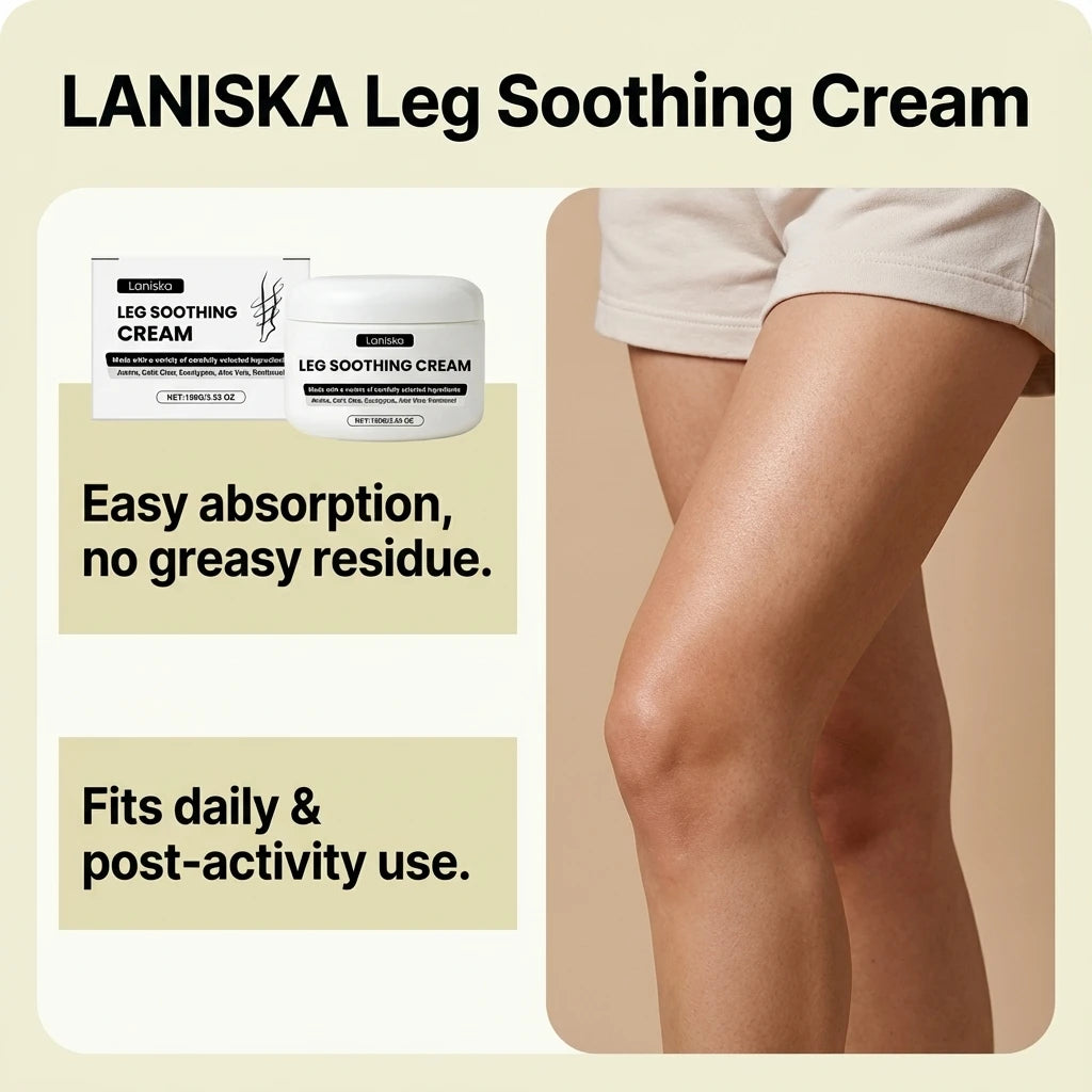 Soothing Leg Massage Cream for Muscle Relaxation - 8