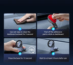 Magnetic Dashboard Car Phone Holder for MagSafe