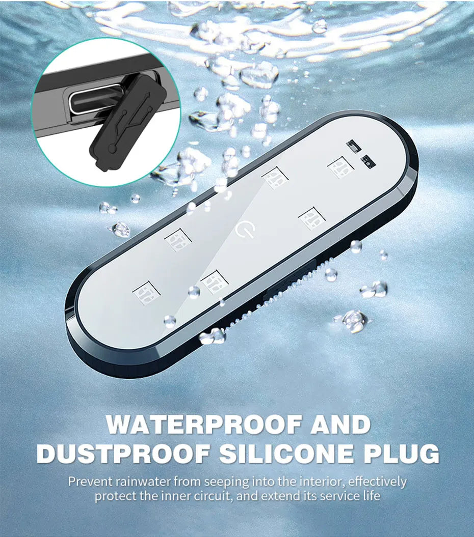 Magnetic LED Car Door Warning Light with USB Rechargeable Battery