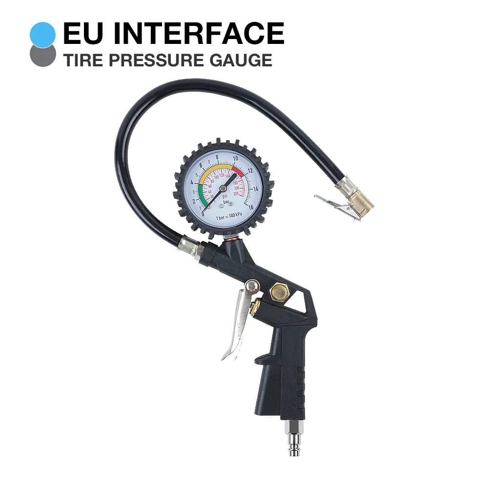 220PSI Tire Pressure Inflator Gauge for Car and Motorcycle - 14