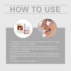 Temporary Cosmetic Denture Set for Smile Enhancement