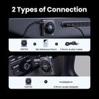 Bluetooth 5.4 Aux Adapter for Car with LED Display