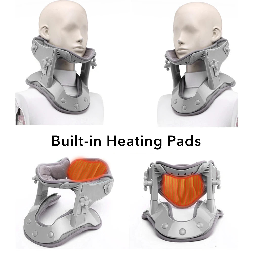 Heated Adjustable Cervical Neck Traction Stretcher