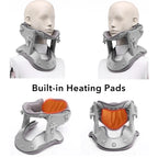Heated Adjustable Cervical Neck Traction Stretcher