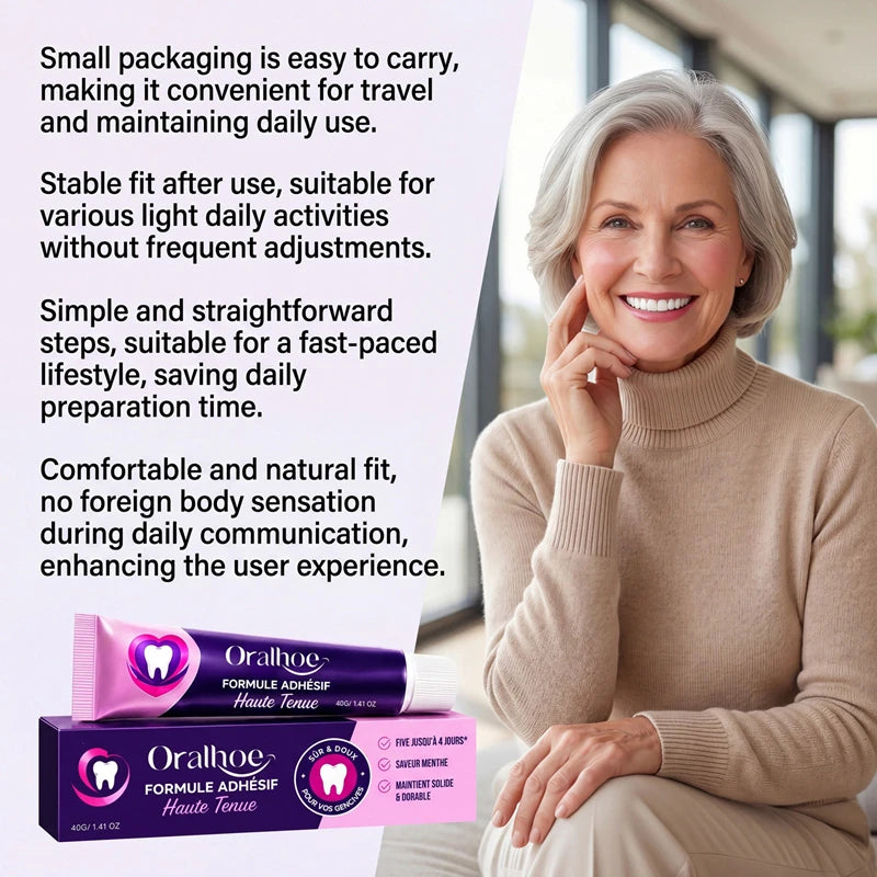 Denture Adhesive Cushion for Daily Comfort and Stability - 14