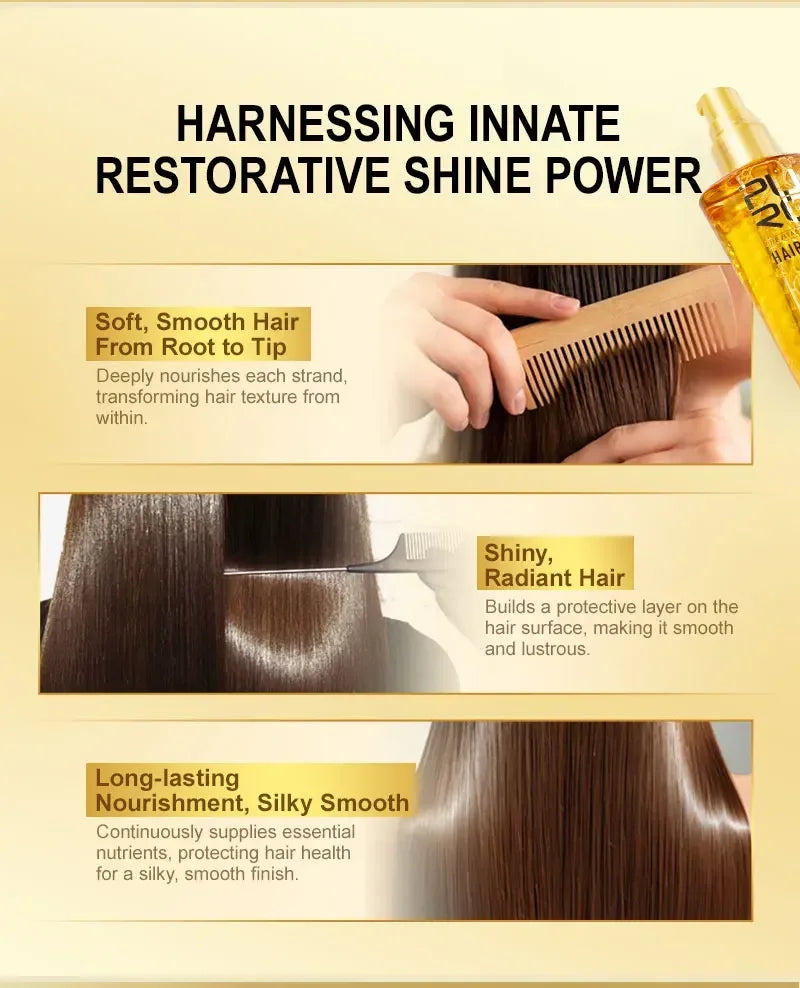 Amino Acid Revitalizing Hair Oil for Frizz Control and Shine - 9