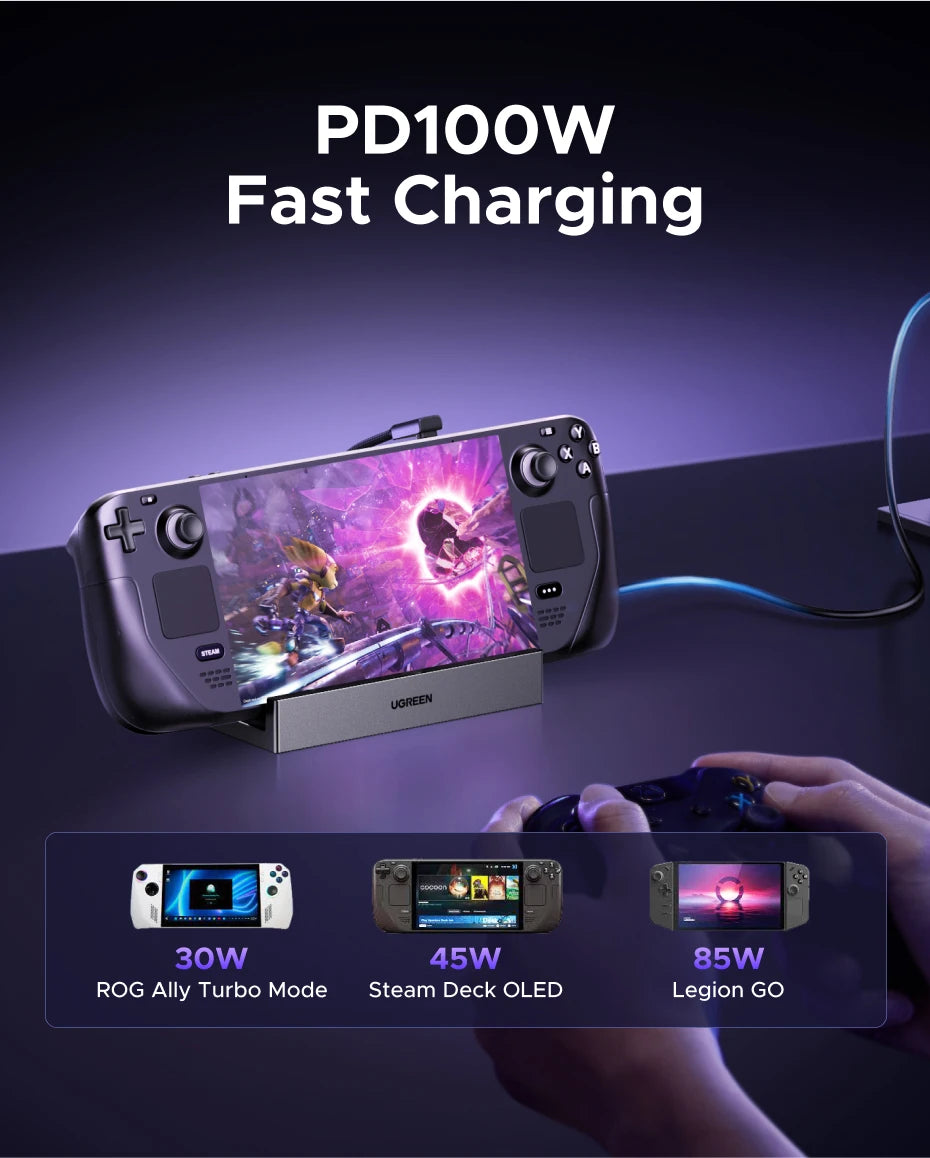 9-in-1 Docking Station for Steam Deck and Gaming Handhelds