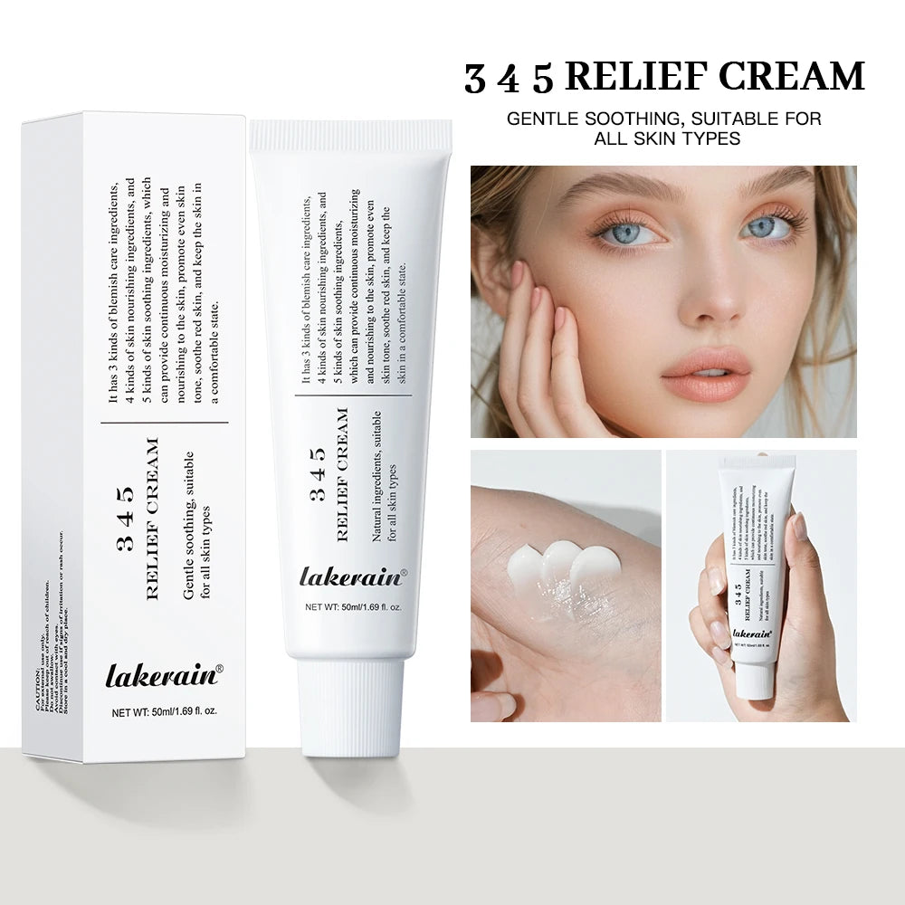 345 Relief Facial Cream for Blemish and Acne Prone Skin