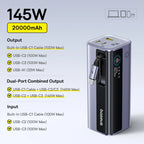 145W Fast Charging Portable Power Bank 20800mAh