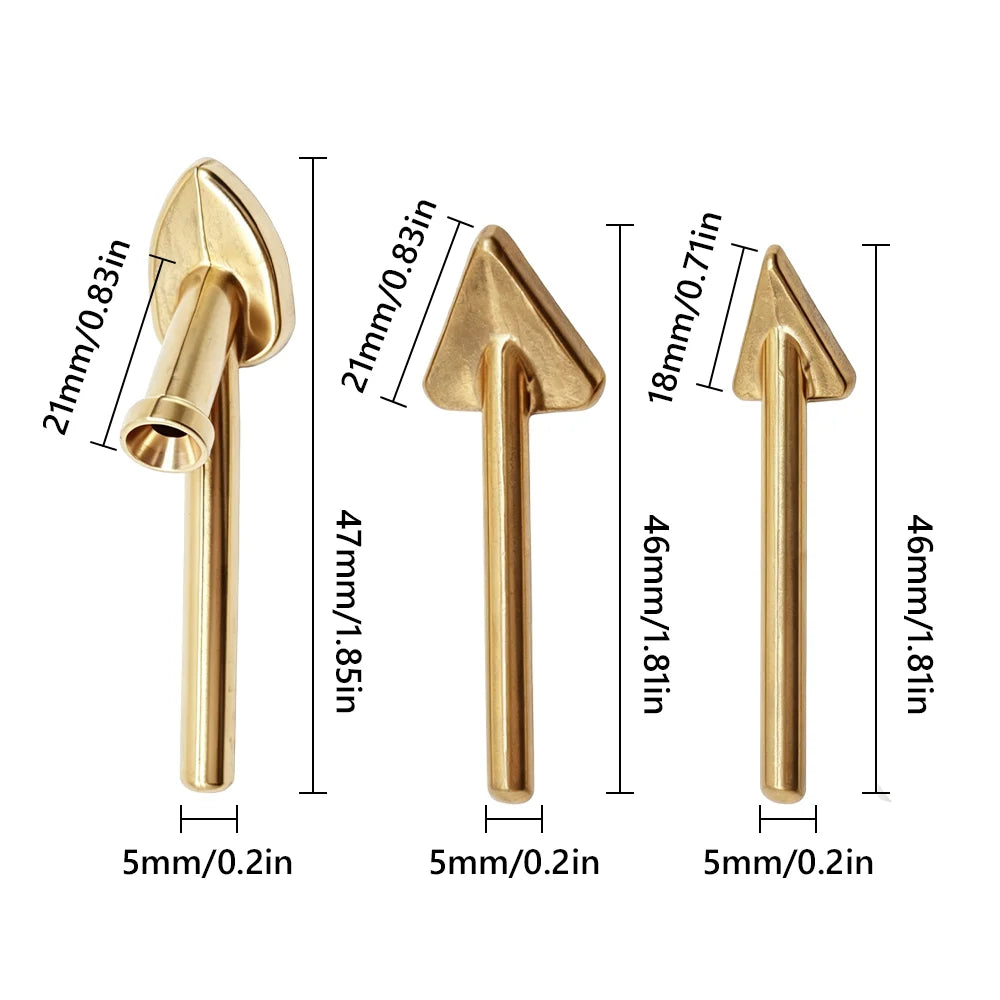 Replacement Welding Iron Tips for Plastic Repair - 2