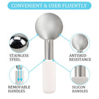 Stainless Steel Cooling Facial Globes for Puffiness and Skincare