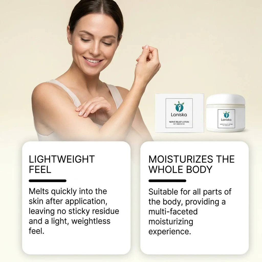 Soothing Nerve Relief Lotion for Tired Body Skin - 8
