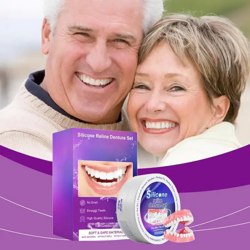 Temporary Silicone Denture Reliner and Fitting Kit