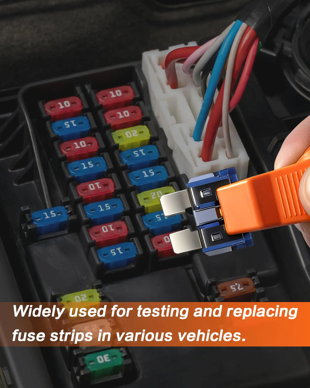 Adjustable Automotive Fuse Tester and Puller Tool