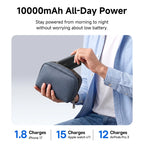 45W 10000mAh Portable Power Bank with Integrated Watch Charger