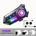 X3 Bluetooth 6.0 Motorcycle Helmet Headset with RGB Light and IP67