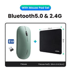 Silent Wireless Mouse with Bluetooth 5.0 and 4000 DPI