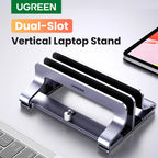Adjustable Dual Slot Vertical Laptop Stand