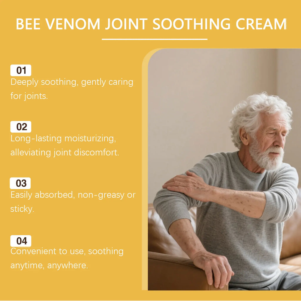 Bee Venom Soothing Cream for Joint and Muscle Relief