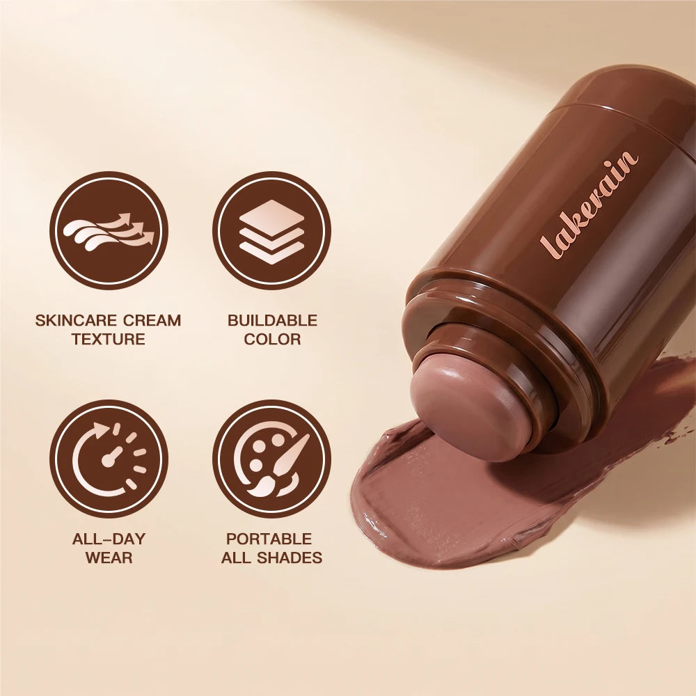 Cream Bronzer and Contour Stick for Sculpted Face