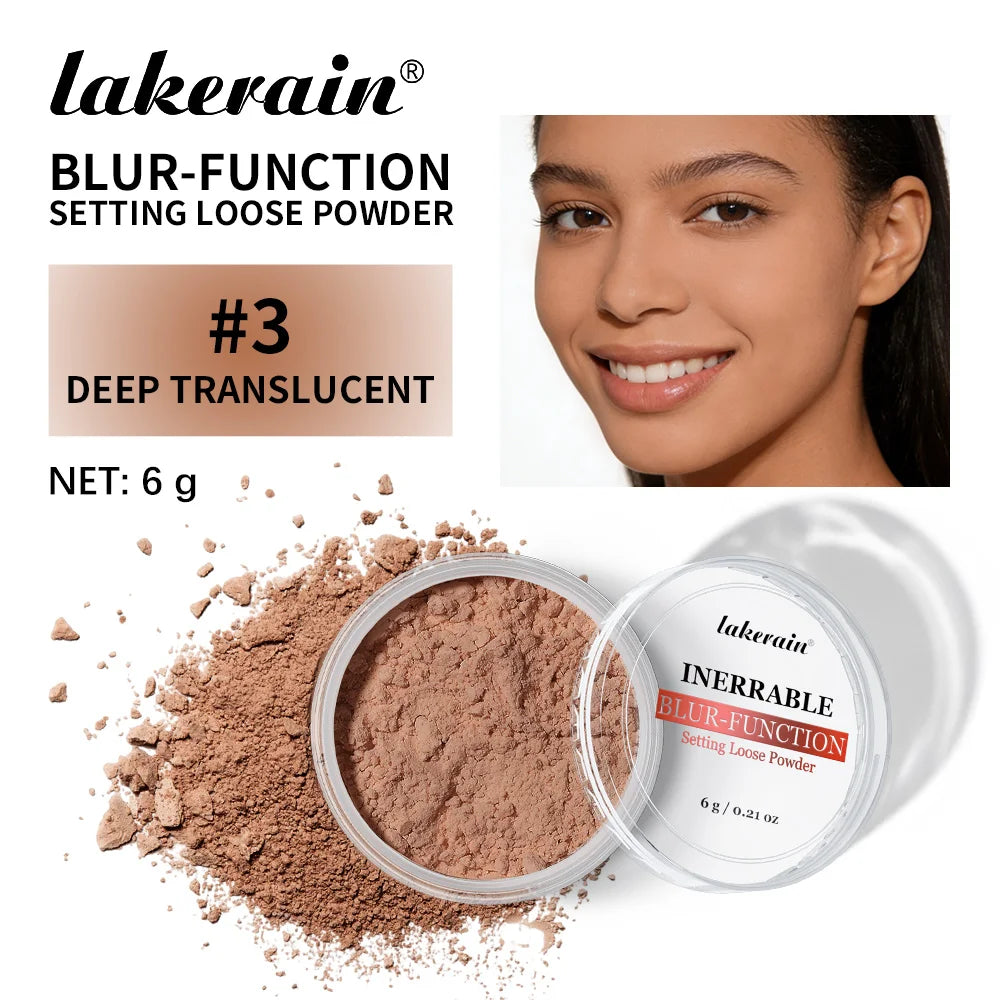 Matte Finishing Loose Baking Setting Powder for Long-Lasting Wear