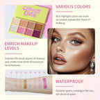 8-Color Cream Blush and Highlighter Makeup Palette
