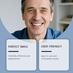 Temporary Silicone Denture Set for Natural Smile Restoration