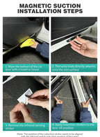Magnetic LED Car Door Welcome Light with USB Charging and Auto Sensor