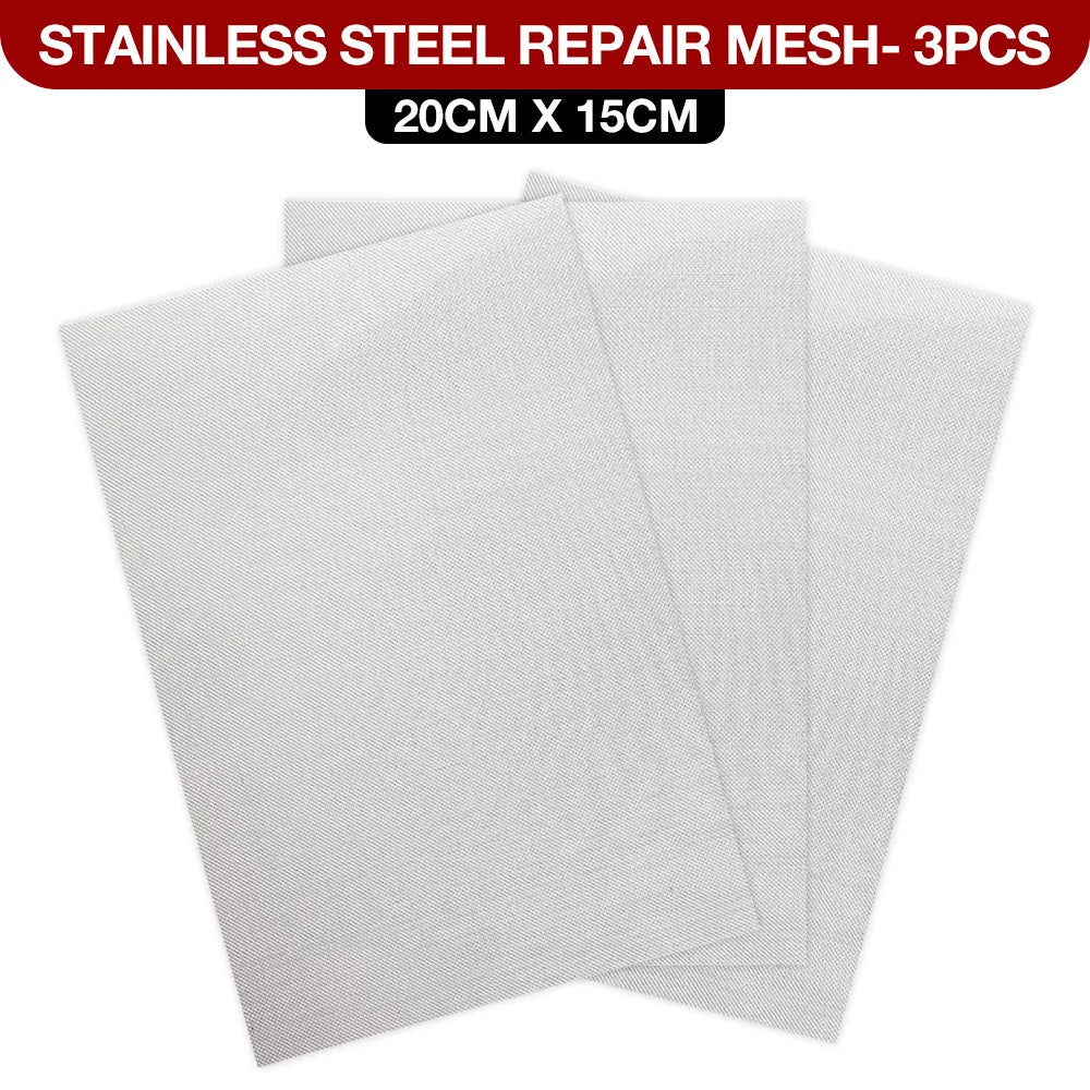 Stainless Steel Mesh for Car Bumper and Plastic Repair - 13