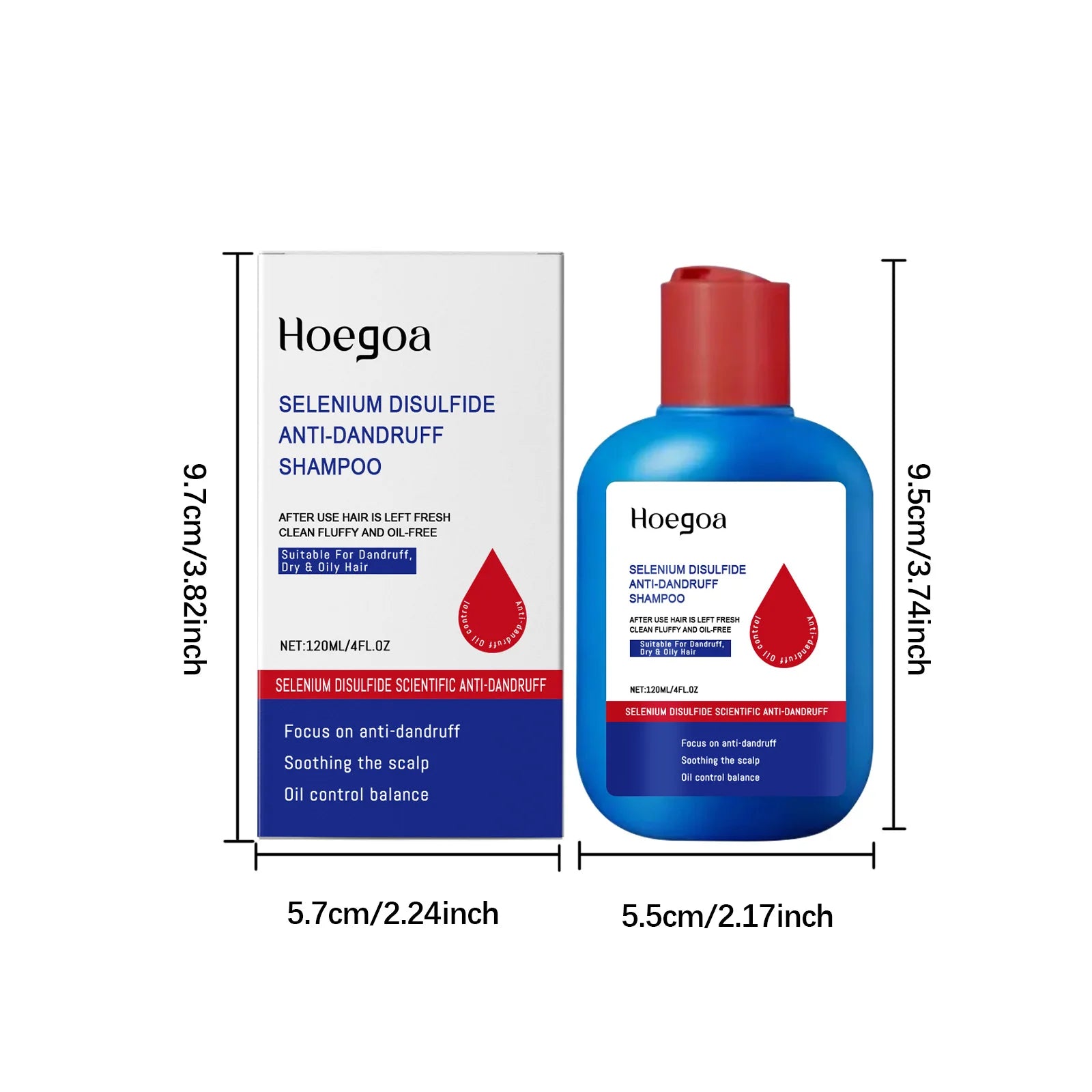 Selenium Disulfide Anti-Dandruff Scalp Treatment Shampoo - 9