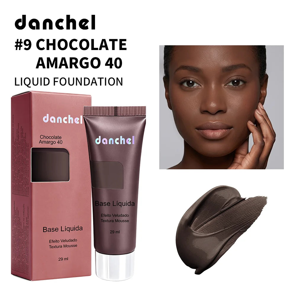 Long-Lasting Velvet Matte Liquid Foundation