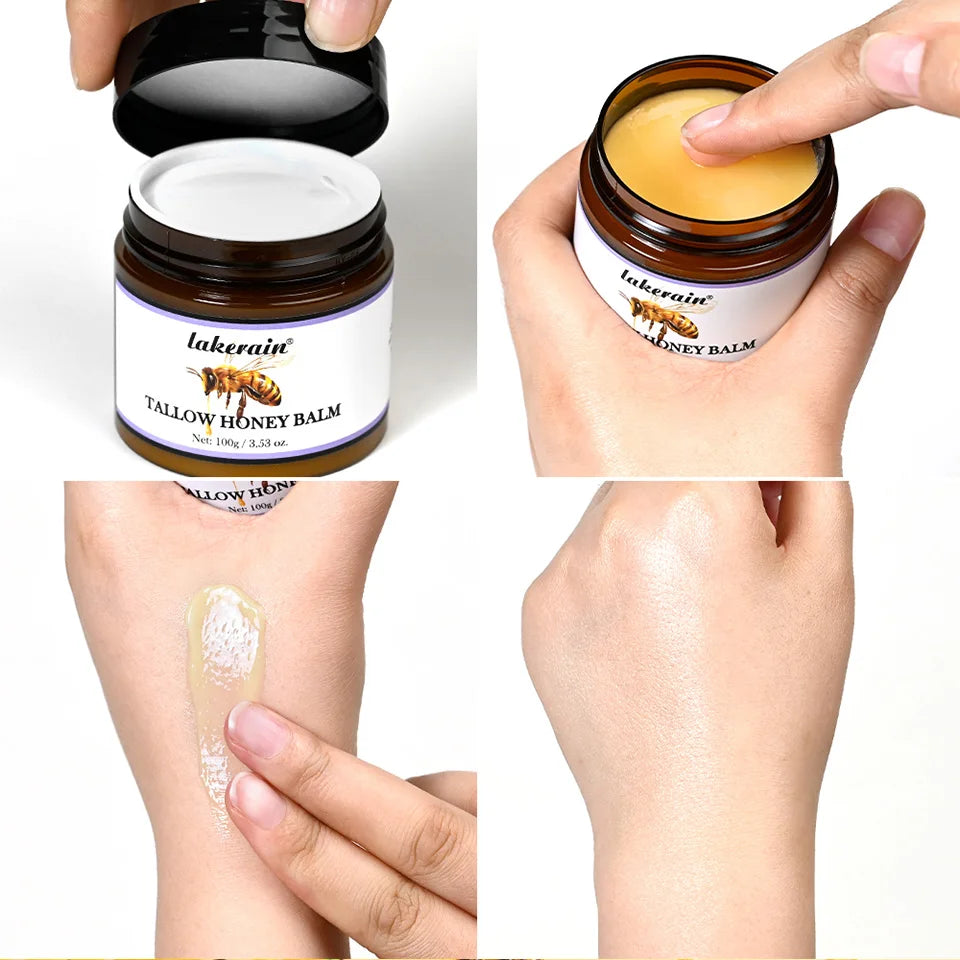 Whipped Beef Tallow and Honey Moisturizing Face and Body Balm - 17