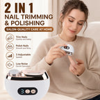 Electric Automatic Nail Clipper and Trimmer with LED Display