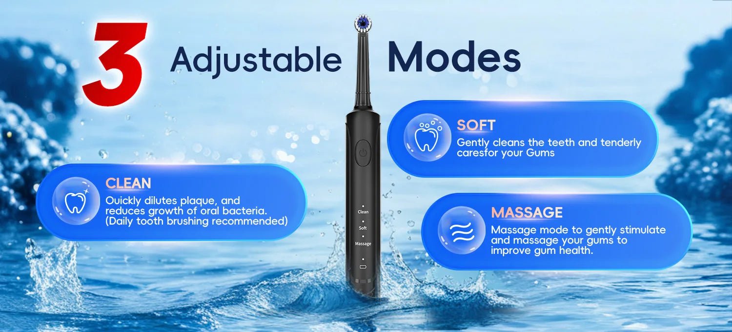 Electric Water Flosser and Toothbrush Oral Care Set - 14