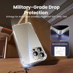 Shockproof Transparent Case for iPhone 16 and 15 Series