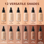 Lightweight Matte Liquid Foundation for Pore Minimizing