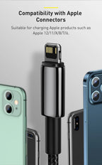2.4A Fast Charging Data Cable for iPhone and iPad