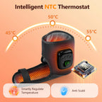 Wireless Ankle Airbag Compression Massager with Heat
